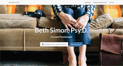 Desktop Screenshot of bethsimon.com